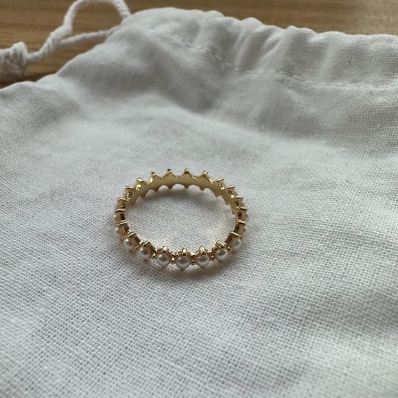 & Other Stories Pearl Ring - Picture 4 of 4